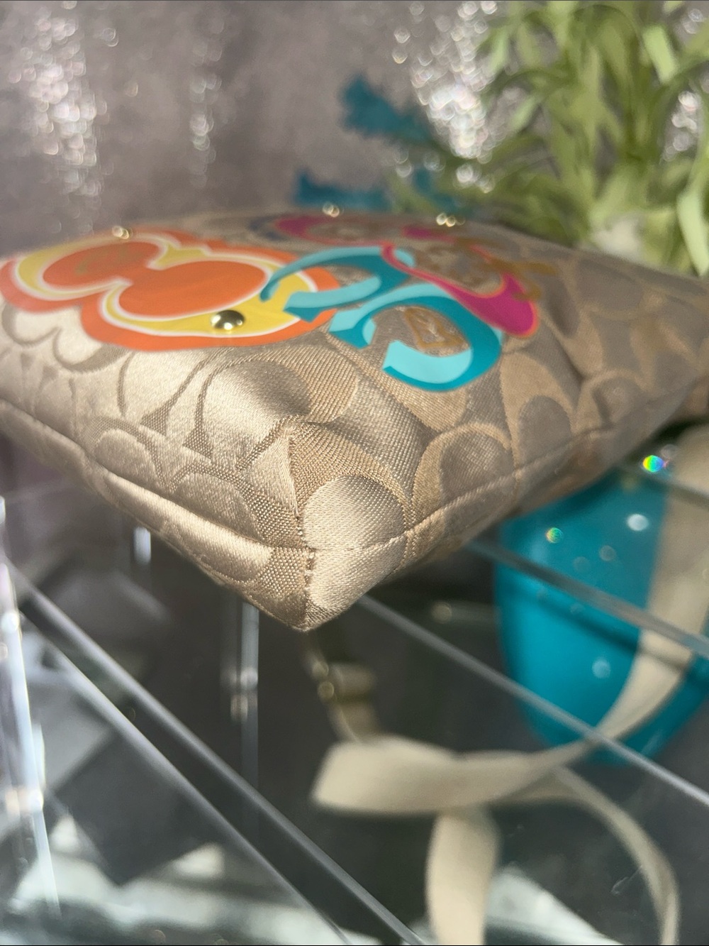 COACH Poppy Daisy Pop C Appliquè Crossbody - Picture 6 of 12